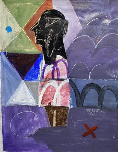 The Vision von Vivien Tapsoba, Malerei kaufen auf Singulart