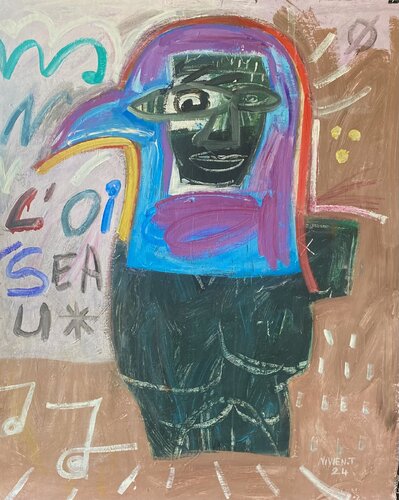 The Freedom bird von Vivien Tapsoba, Malerei kaufen auf Singulart