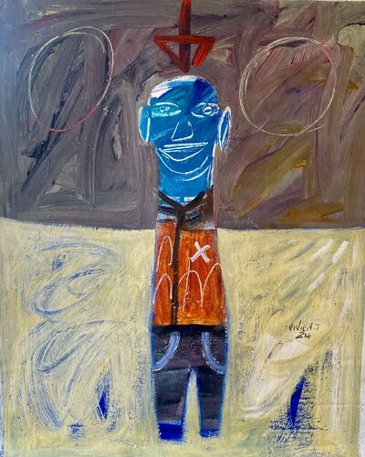 untitled von Vivien Tapsoba, Malerei kaufen auf Singulart