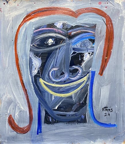 Lady with the red hair von Vivien Tapsoba, Malerei kaufen auf Singulart