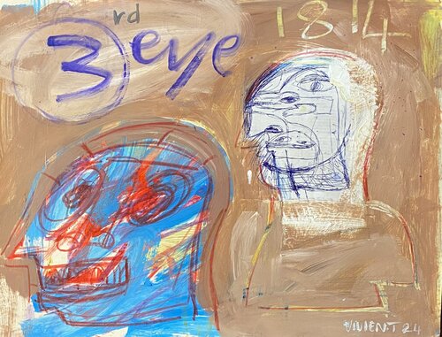 untitled van Vivien Tapsoba, Schilderij te koop op Singulart