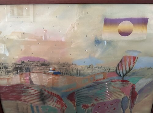 Jerusalem Landscape di Oded Feingersh, Pittura in vendita su Singulart