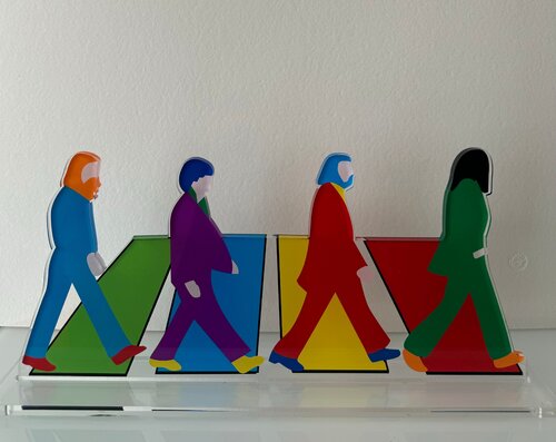 Come Together van Marco Lodola, Beeldhouwwerk te koop op Singulart