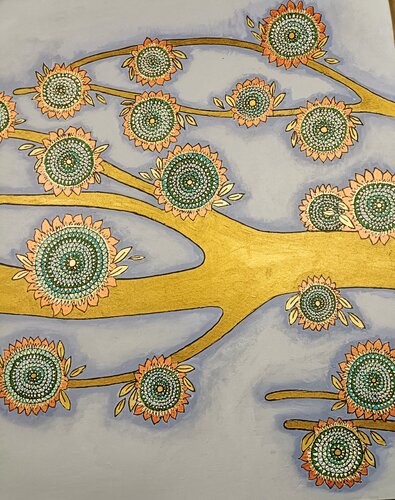 Stone flowers di Paolo Mohovich, Pittura in vendita su Singulart