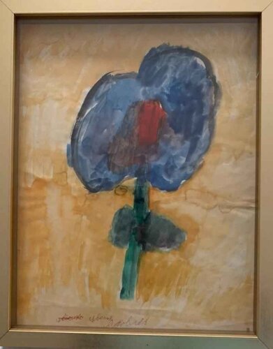 Flower van Vladimir Yakovlev, Werk op papier te koop op Singulart