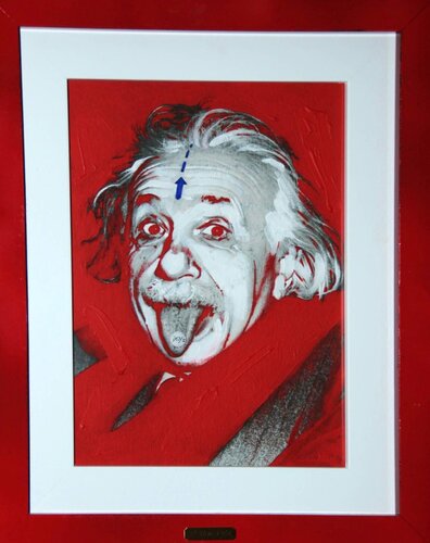 Einstein di Vladimir Nemukhin, Opera su carta in vendita su Singulart