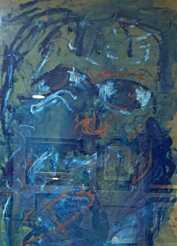 Male portrait by Anatoly Zverev, Work on Paper for Sale on Singulart