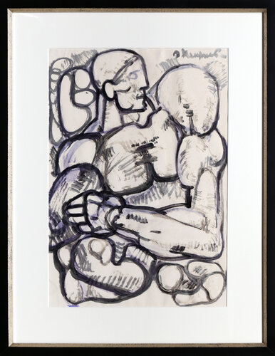 Study for Sculpture di Ernst Neizvestny, Opera su carta in vendita su Singulart