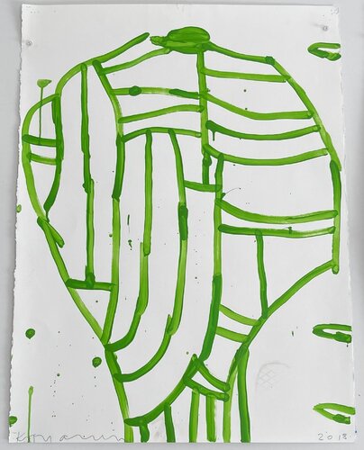 Lime on Creme (From Fifteen Vessels at Kit Mandor) von Gary Komarin, Malerei kaufen auf Singulart