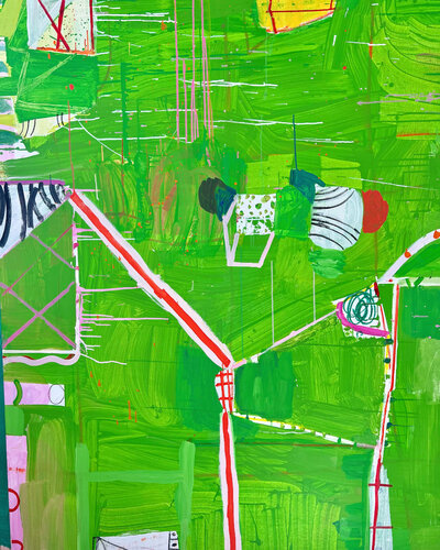 Farmer's Logic van Gary Komarin, Schilderij te koop op Singulart