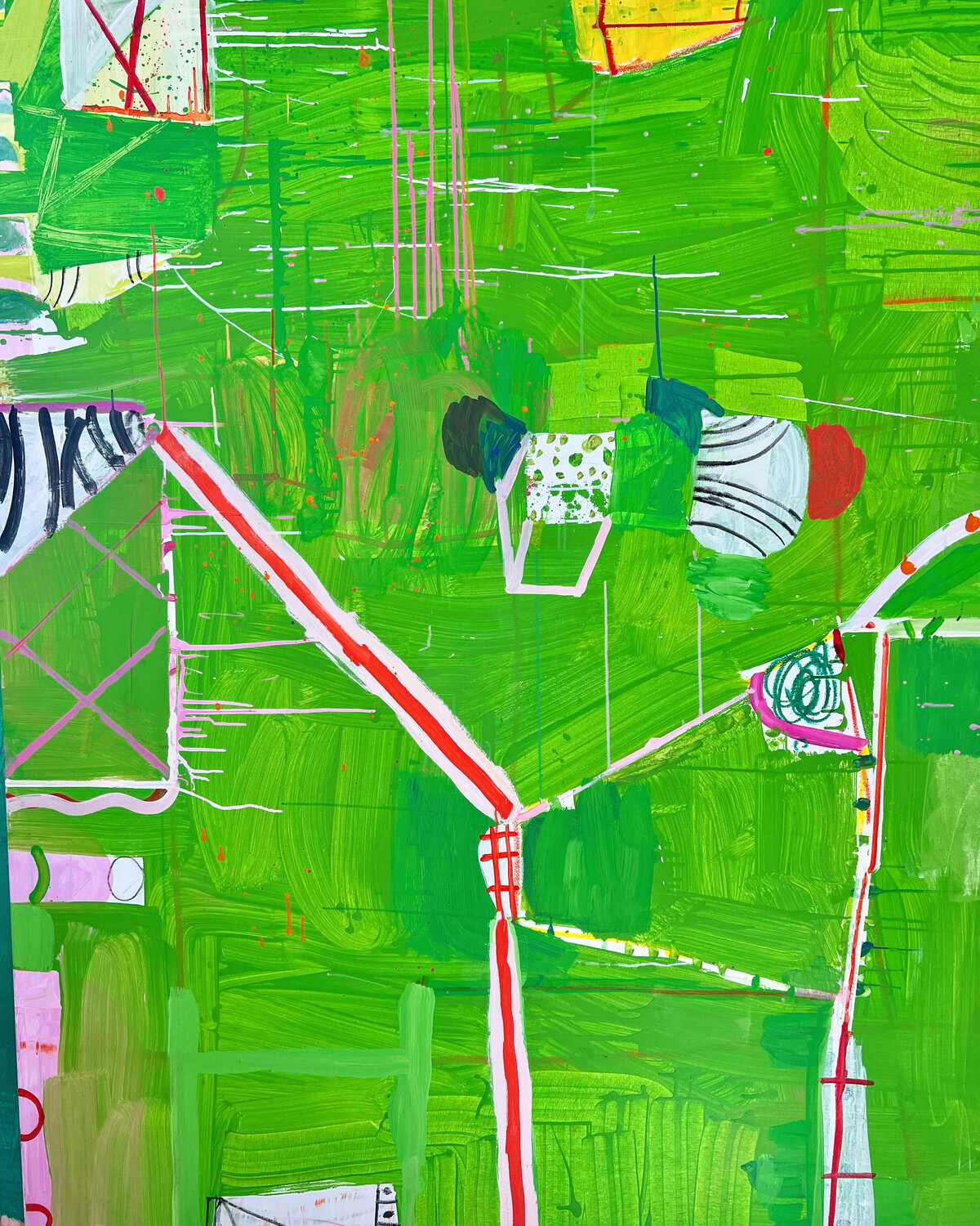 Farmer's Logic Gary Komarin Origineel schilderij te koop
