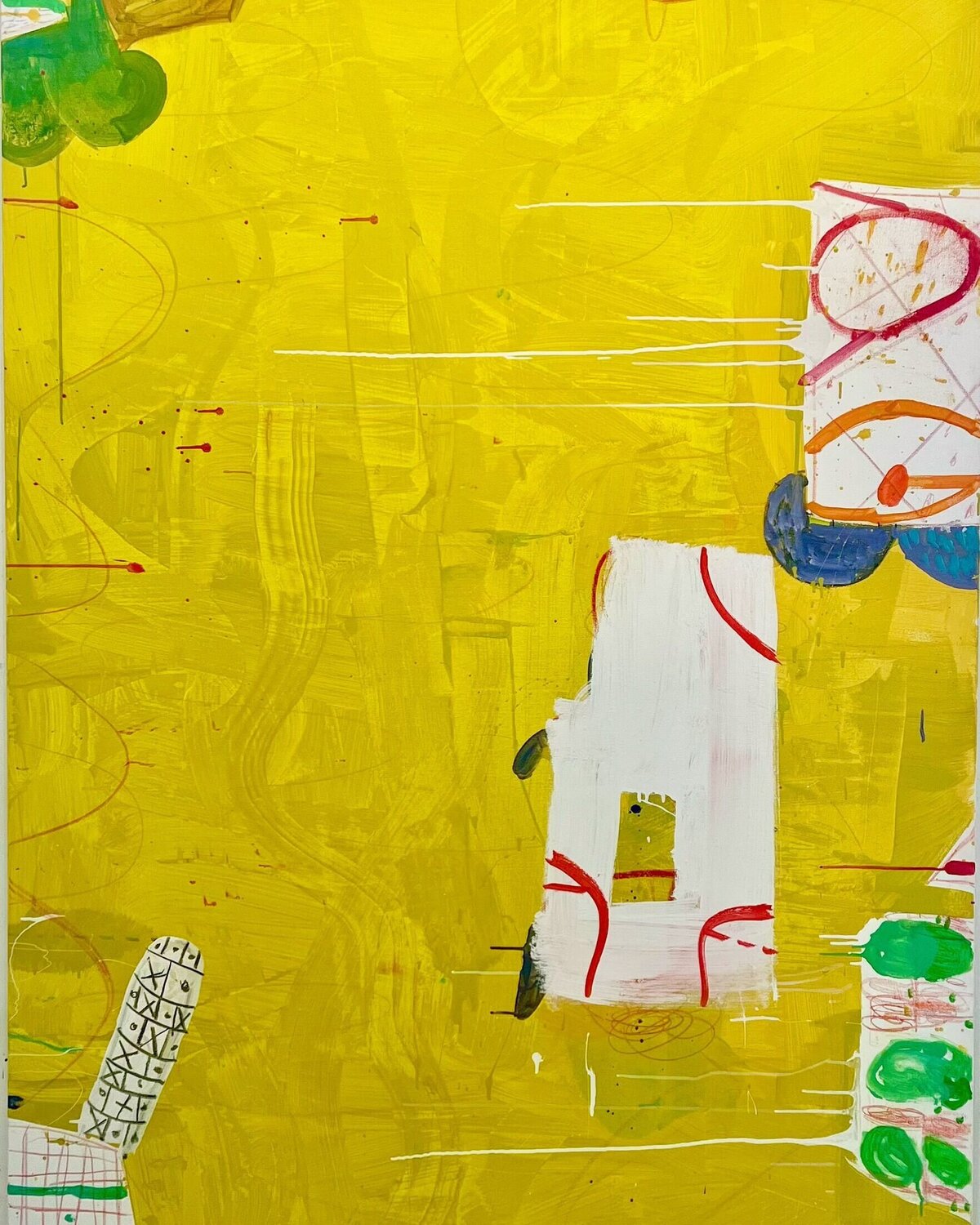 The Geometry of Love Gary Komarin Dipinto originale in vendita