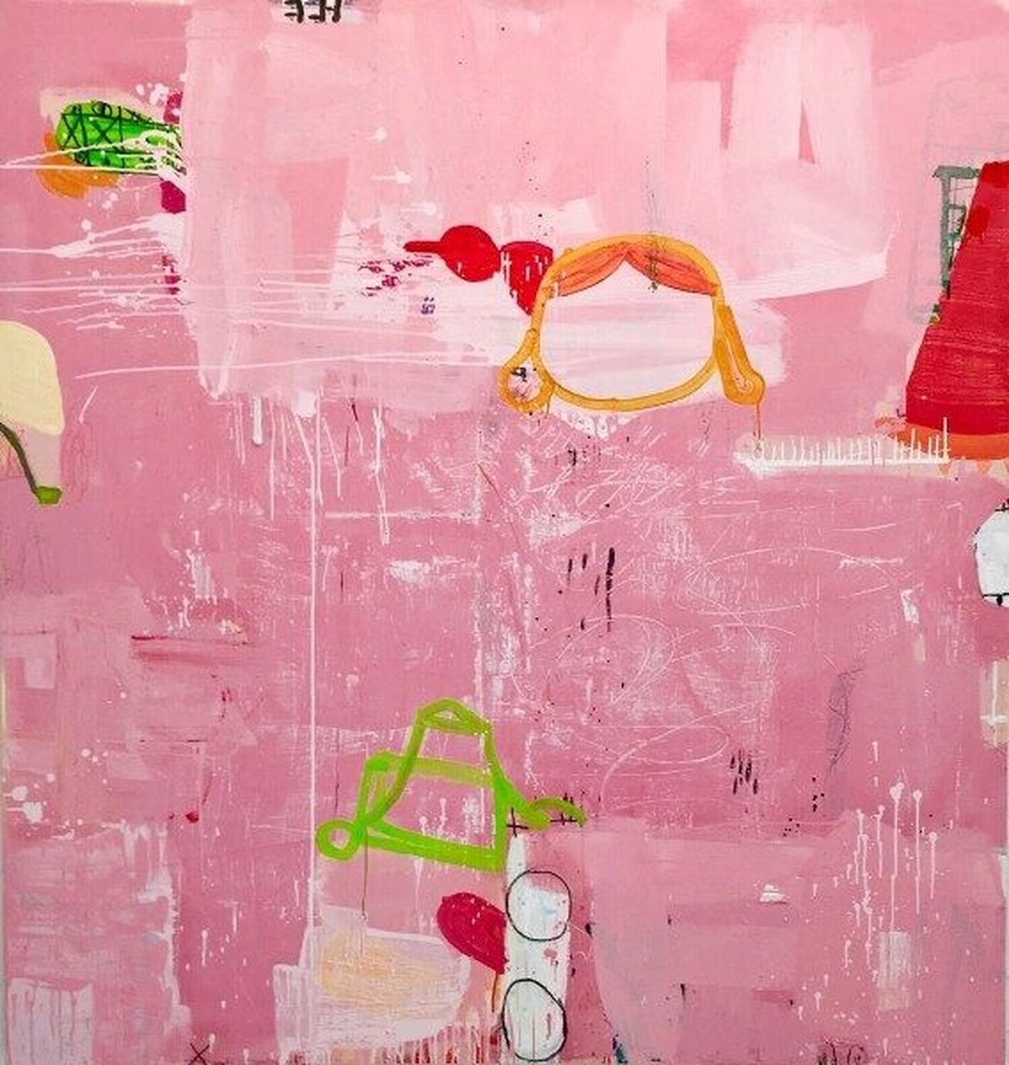 Big Pink, Luxor Gary Komarin Dipinto originale in vendita