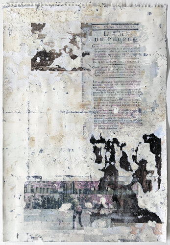 Liberté XV by Zavier Ellis, Work on Paper for Sale on Singulart
