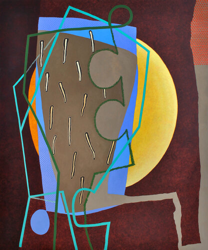 Grosse Fuge by Clyde Hopkins, 회화 for Sale on Singulart