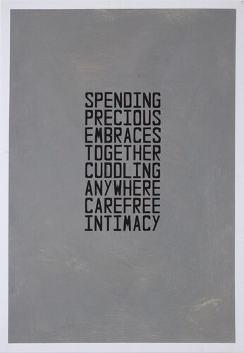 Spending Precious Embraces Together Cuddling Anywhere Carefree Intimacy von Alex Jones, Malerei kaufen auf Singulart