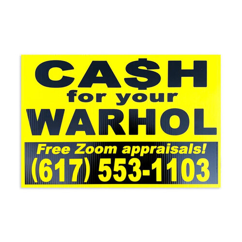Cash For Your Warhol 3 par Geoff Hargadon, Édition en vente sur Singulart
