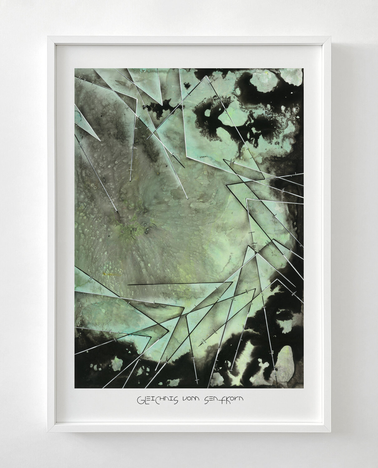 Gleichnis vom Senfkorn by Markus J. Becker (2023) Print Lithography on Paper SINGULART