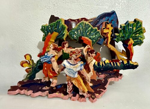 Mozart's Daytime von Mimi Gross, Malerei kaufen auf Singulart