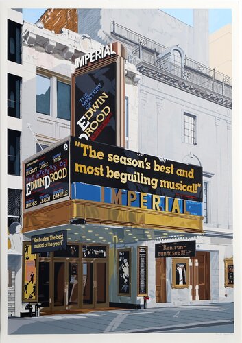 Imperial Theater - Edwin Drood von Charles Ford, Druck kaufen auf Singulart