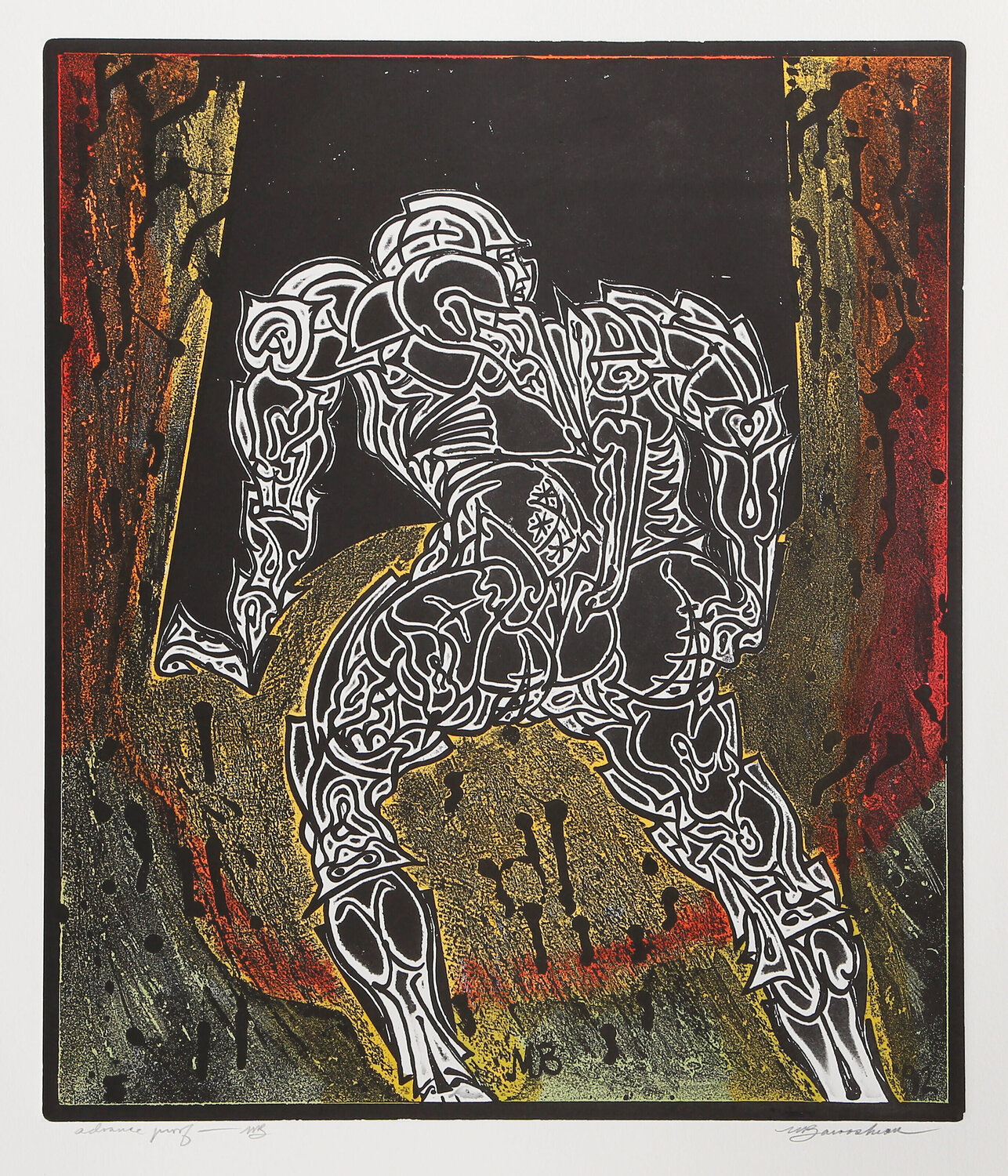 Linebacker Martin Barooshian