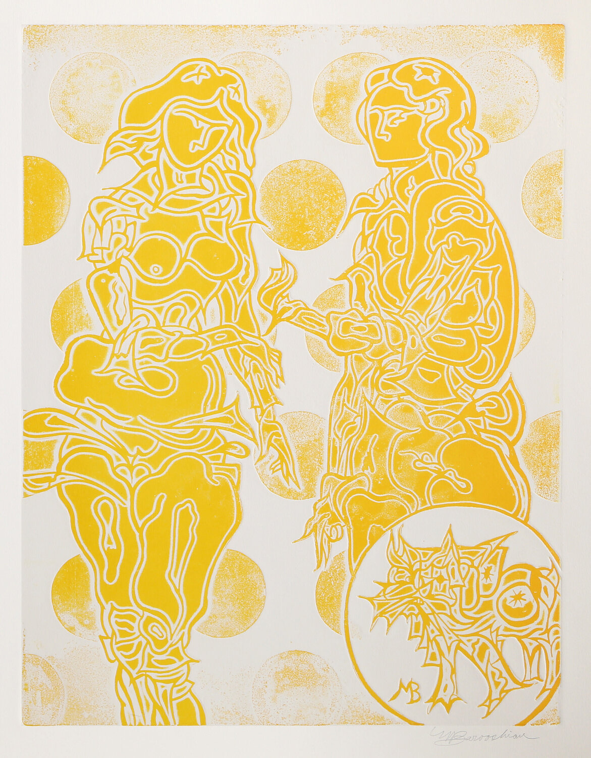 La Danse (Yellow) Martin Barooshian