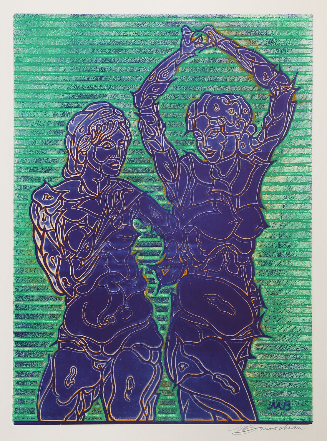 Two Dancers Martin Barooshian