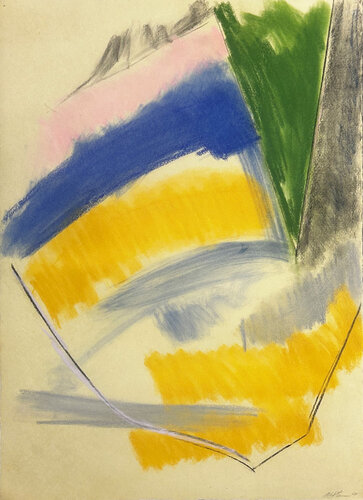 Untitled Abstraction par Michael Steiner, Œuvre sur papier en vente sur Singulart