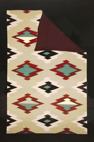 Folded Navajo Rug van Jim Jacobs, Schilderij te koop op Singulart
