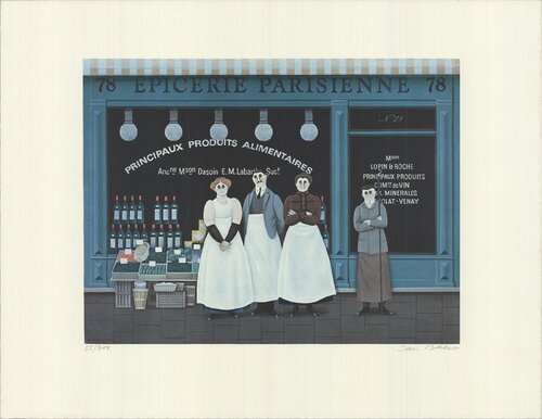 Epicerie Parisienne van Jan Balet, Afdruk te koop op Singulart