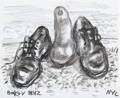 Shoes by Konstantin Bokov, Work on Paper for Sale on Singulart