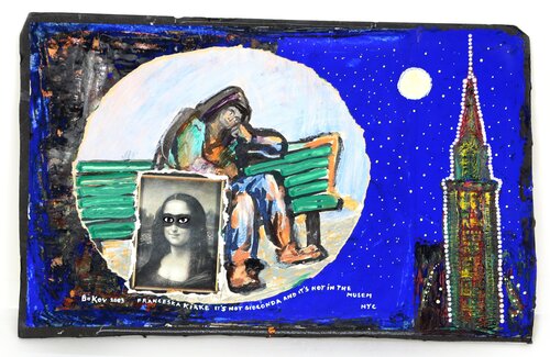 Franceska Kirke It's Not Gioconda by Konstantin Bokov, Painting for Sale on Singulart