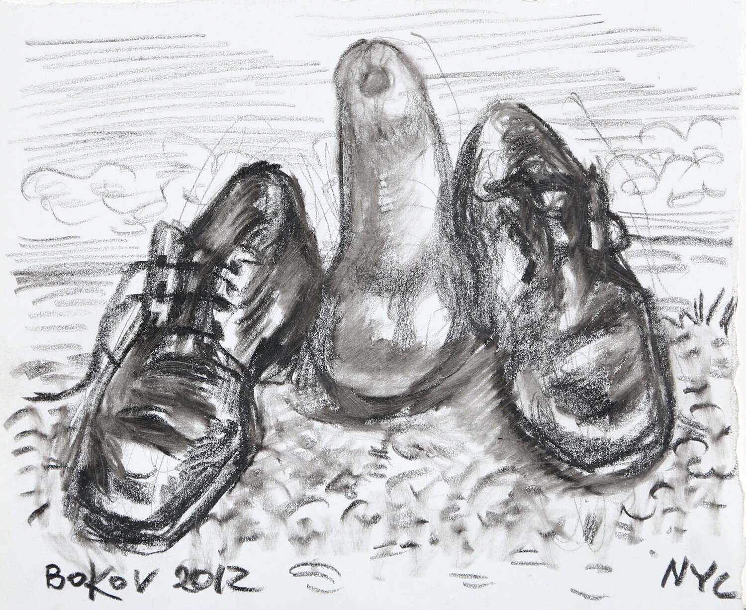 Shoes Konstantin Bokov Work on Paper for sale