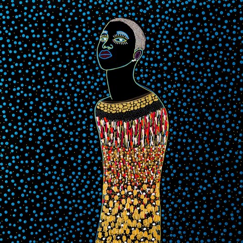 Galaxia Caribeña XVI by Yermine Richardson, 회화 for Sale on Singulart