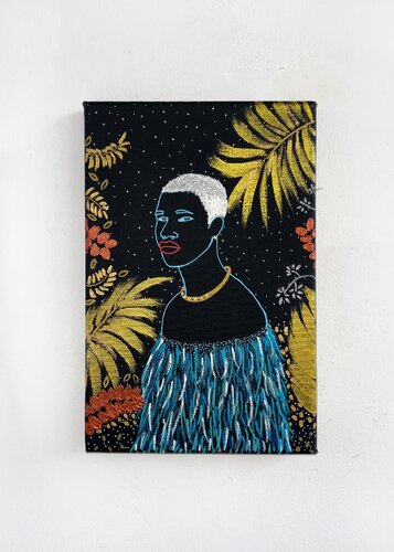 Gently into the night van Yermine Richardson, Schilderij te koop op Singulart