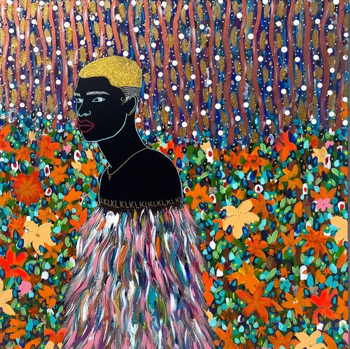 Calling of the Drums by Yermine Richardson, 회화 for Sale on Singulart