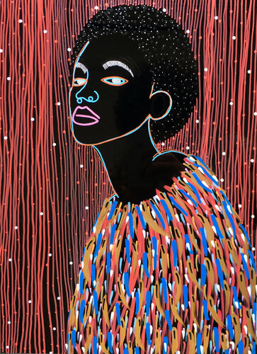 Galaxia Caribeña van Yermine Richardson, Schilderij te koop op Singulart