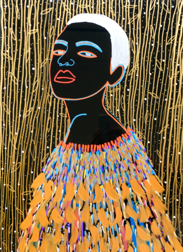 Galaxia Caribeña van Yermine Richardson, Schilderij te koop op Singulart