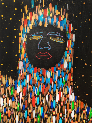 Caribbean Galaxy - Aura van Yermine Richardson, Schilderij te koop op Singulart