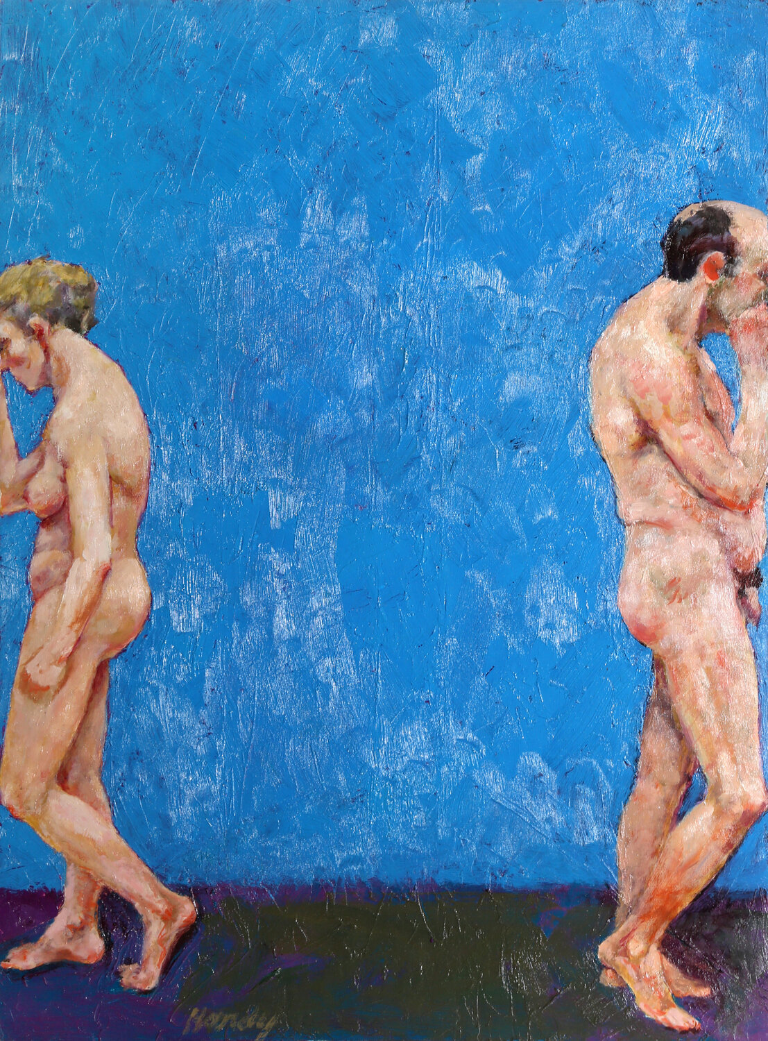Disconnect John Hardy Dipinto originale in vendita