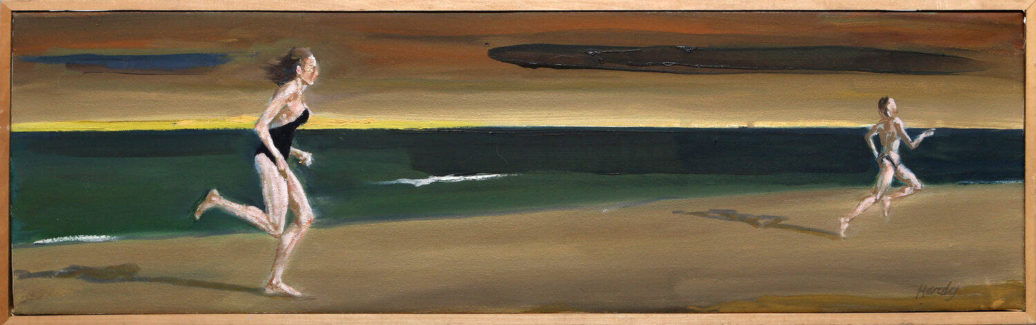 Racing the Moon John Hardy Dipinto originale in vendita