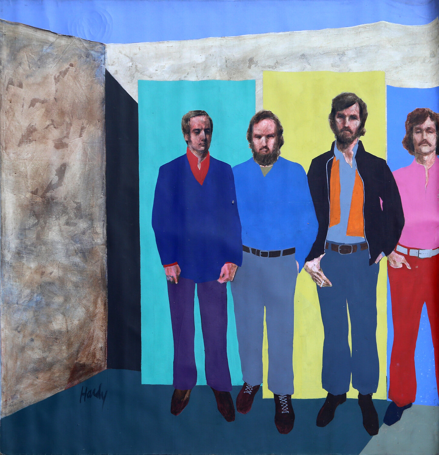 Soldiers and Rabbits from the Waiting with Walls series de John Hardy ...