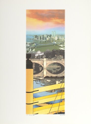 Bridges XX de Michael Knigin, Impresión a la venta en Singulart