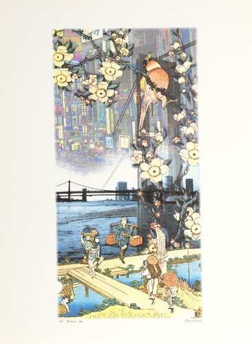 Bridges IV de Michael Knigin, Impresión a la venta en Singulart