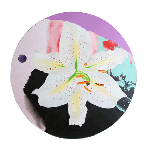 The White Lily van Michael Knigin, Schilderij te koop op Singulart