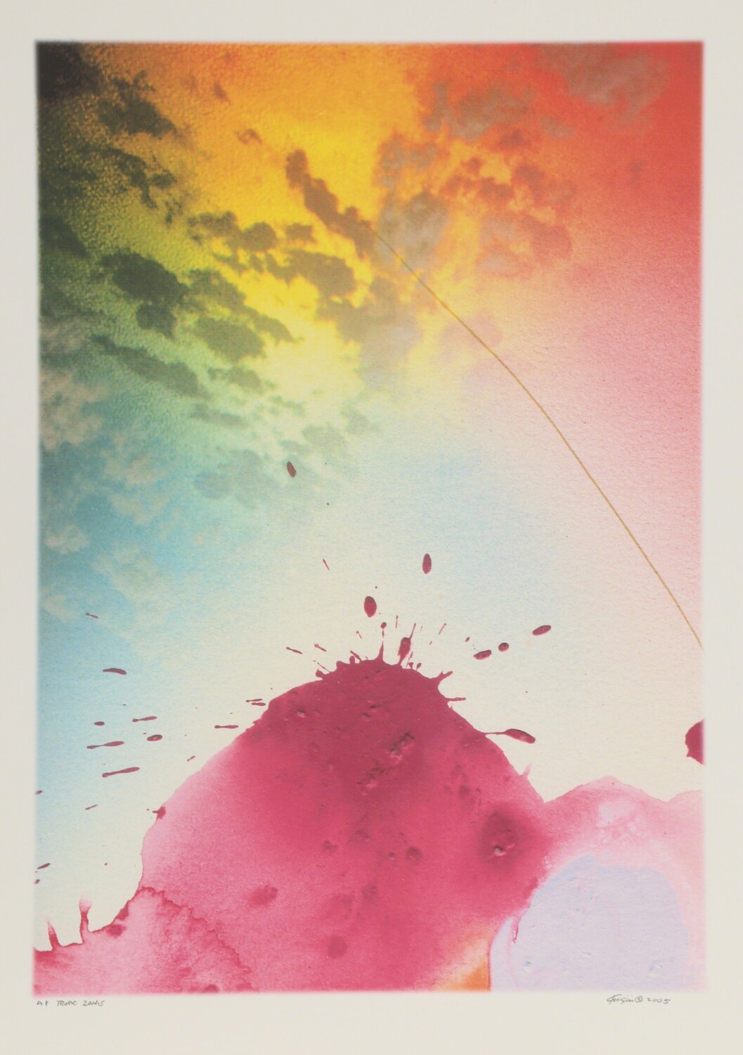 Tropic Zone Michael Knigin Stampa in vendita