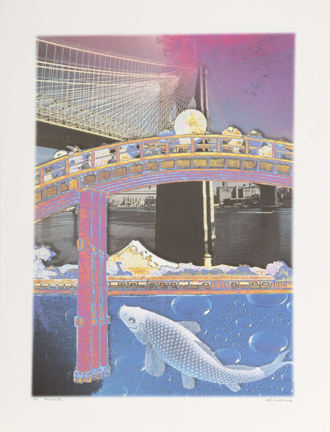 Bridges III Michael Knigin Stampa in vendita