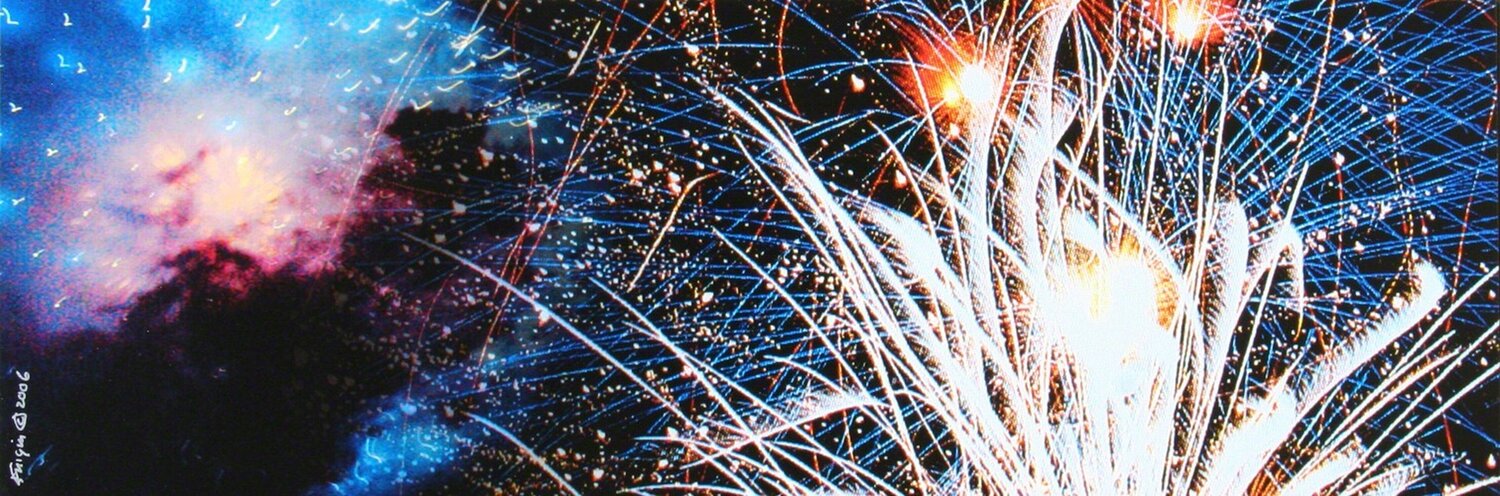Fireworks CCXV Michael Knigin Stampa in vendita