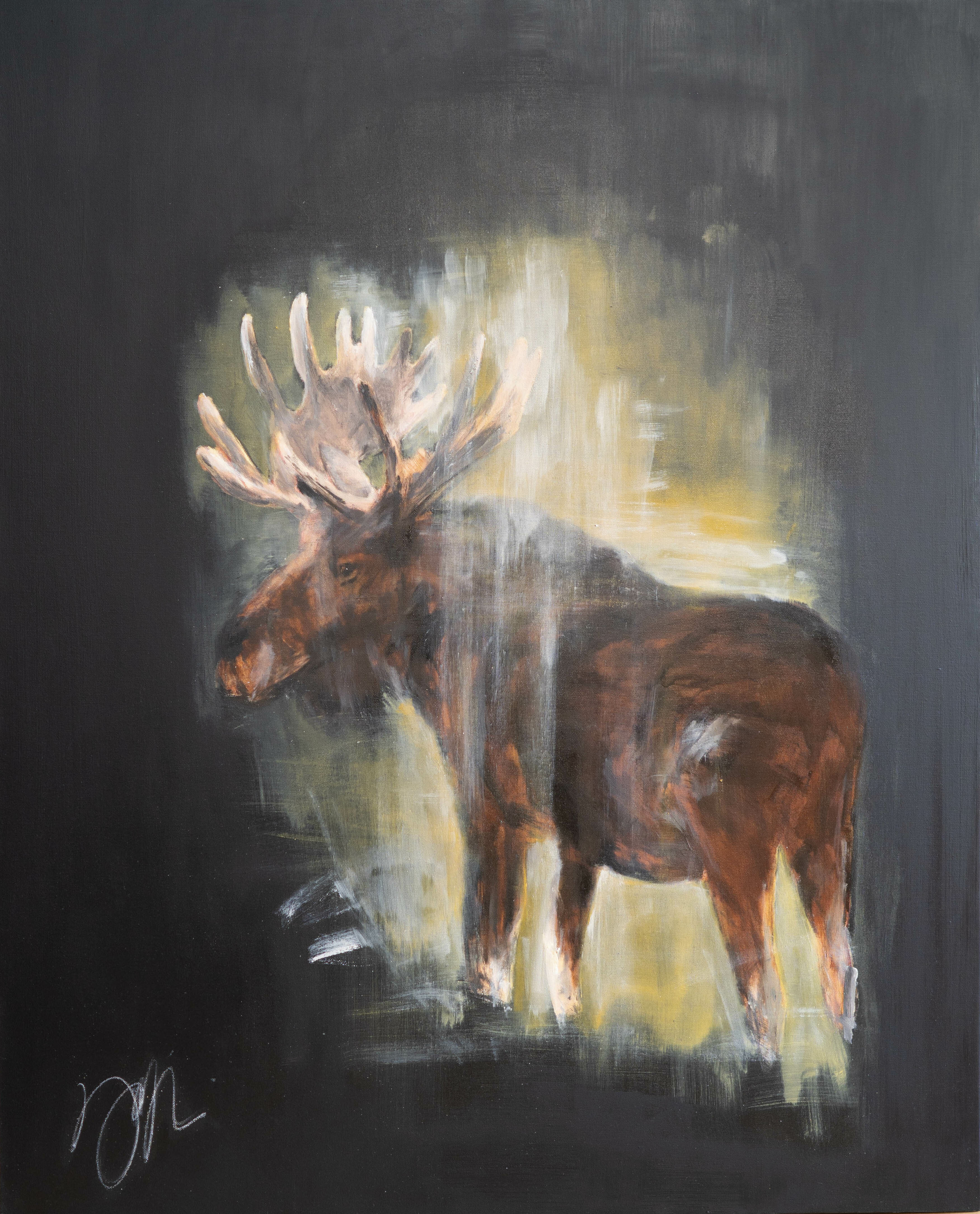 Topic Moose paintings