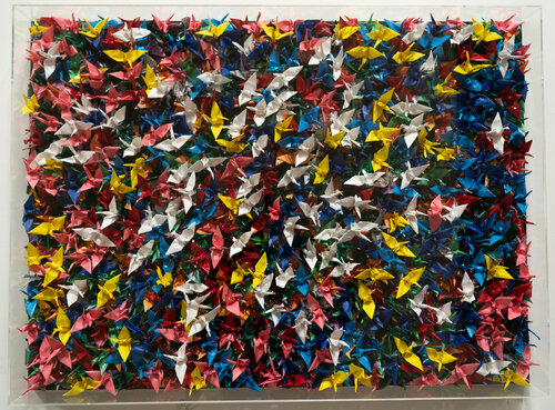 UNTITLED No,11 (千 Sen) di Tomoya Nakano, Pittura in vendita su Singulart